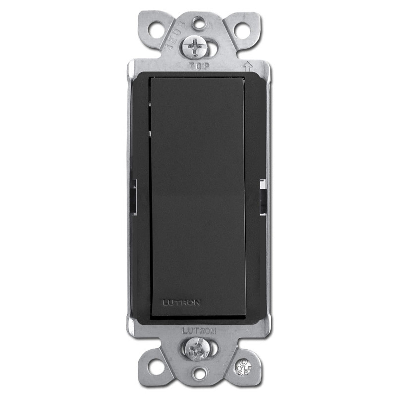 SWITCH SENCILLO DECORA 15A BLACK