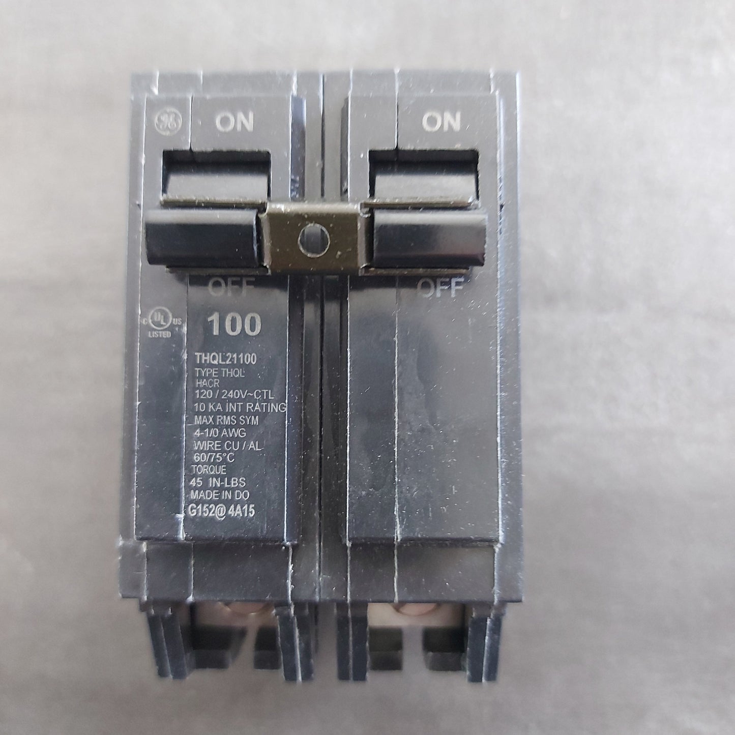 BREAKER GE GRUESO DOBLE 2/100 AMPS