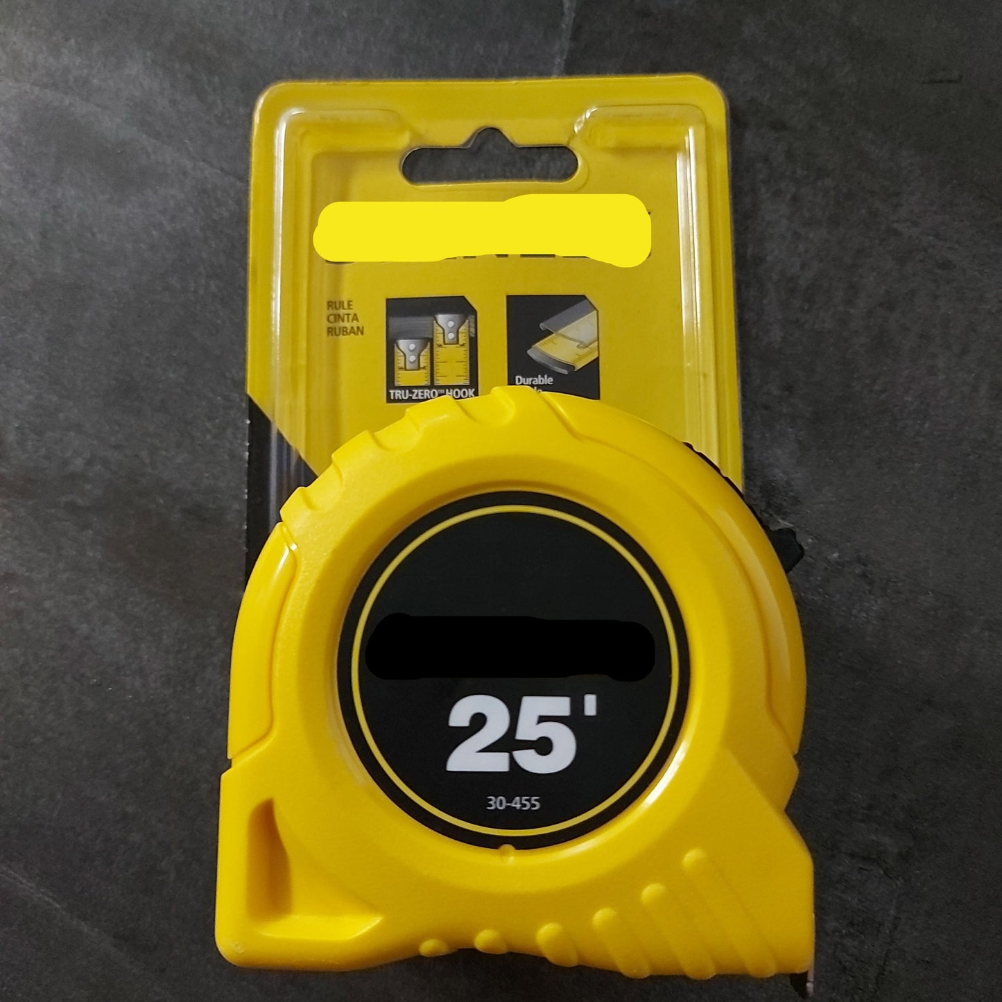 CINTA 25 X 1 AMARILLA
