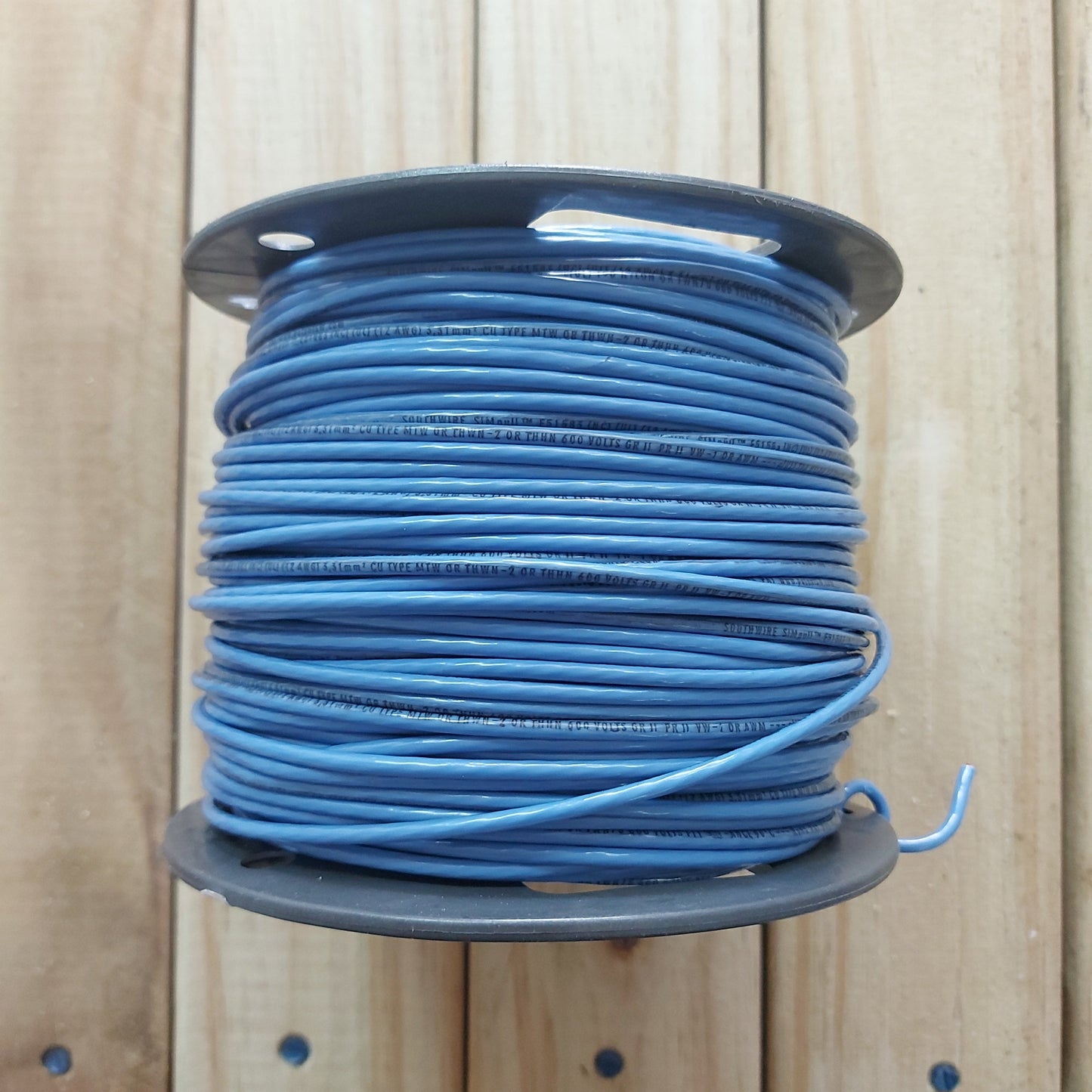 CABLE THHN # 12 BLUE