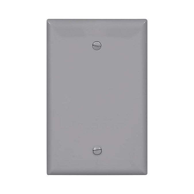 TAPA CIEGA 2X4 W/P GRIS