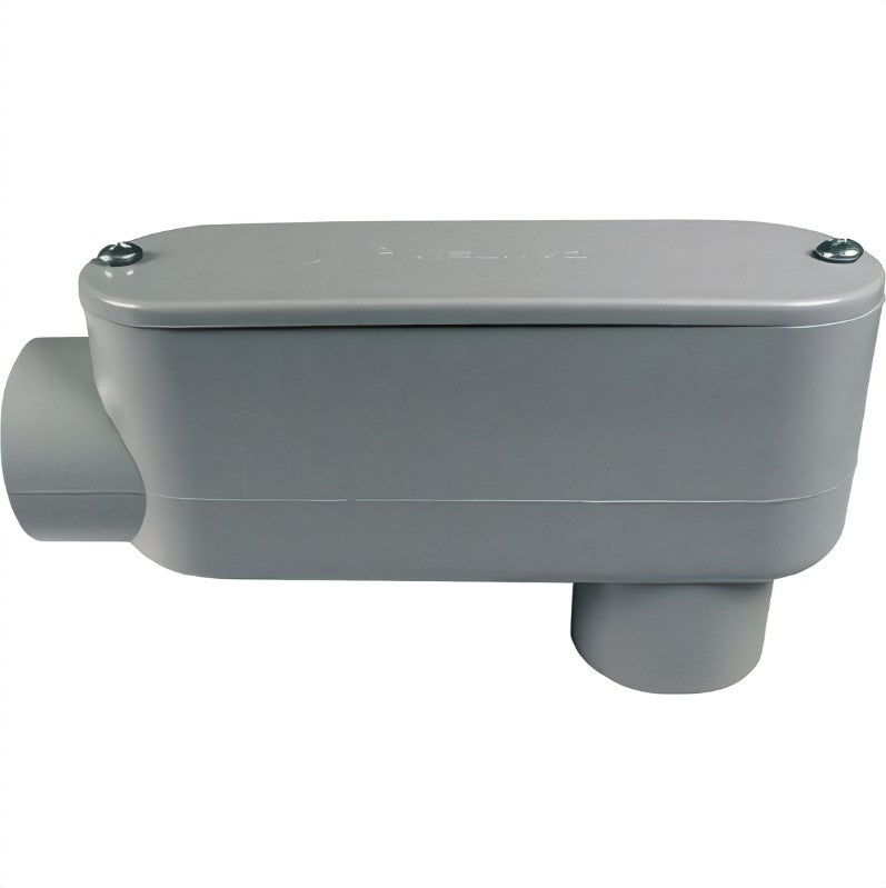 CONDULET0 LB PVC 2 1/2 GRIS