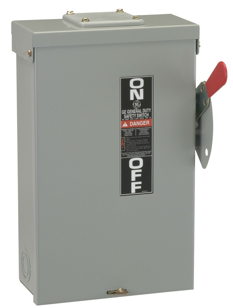 DISCONECTIVO INTERIOR 100 AMPS 3PH GE RT