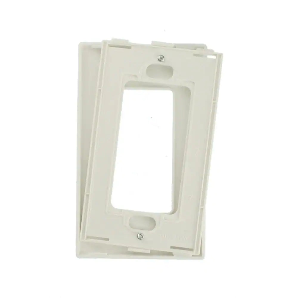1 GANG WALL PLATE DECORA BLANCA