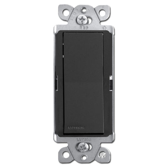 SWITCH SENCILLO DECORA 15A BLACK