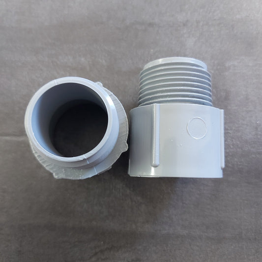 Conector PVC 3 Gris