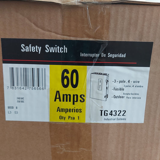 SAFETY SWITCH 60AMP RT