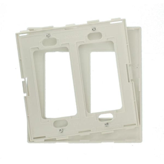 2 GANG WALL PLATE  DECORA