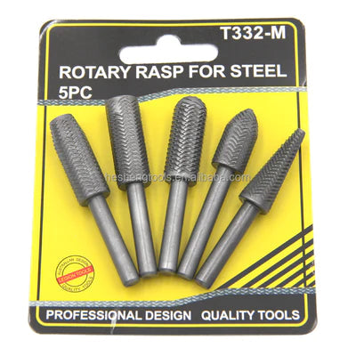 Rostary Rasp For Steel 5pc