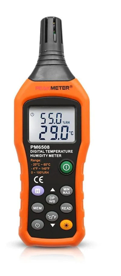 TEMPERATURE AND HUMIDITY METER