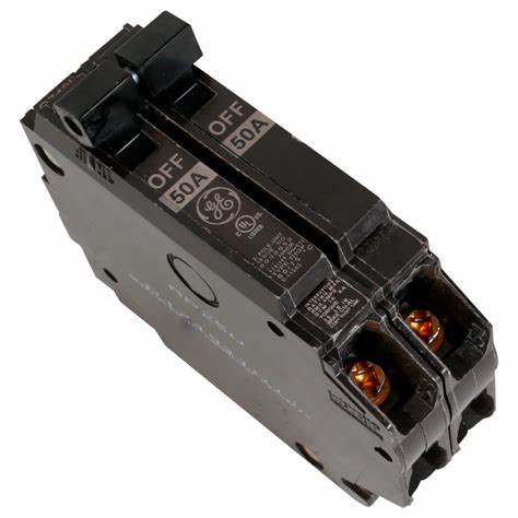 BREAKER DOBLE FINO(THQP) (GE) 50 AMPS.