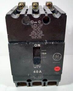 BREAKER 3 PH 40A 480V GE