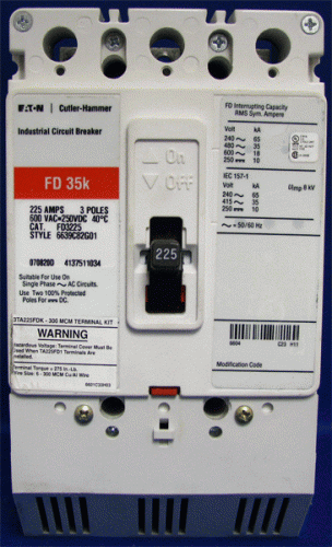 CIRCUIT BREAKER ENCLOSURE 225AMP EN SS N4X