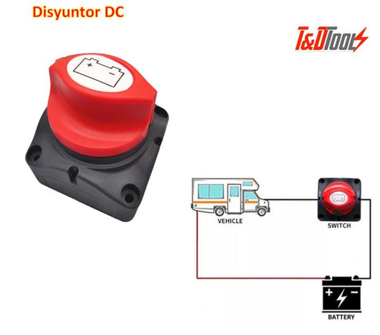 DISYUNTOR DC 8V A 60V