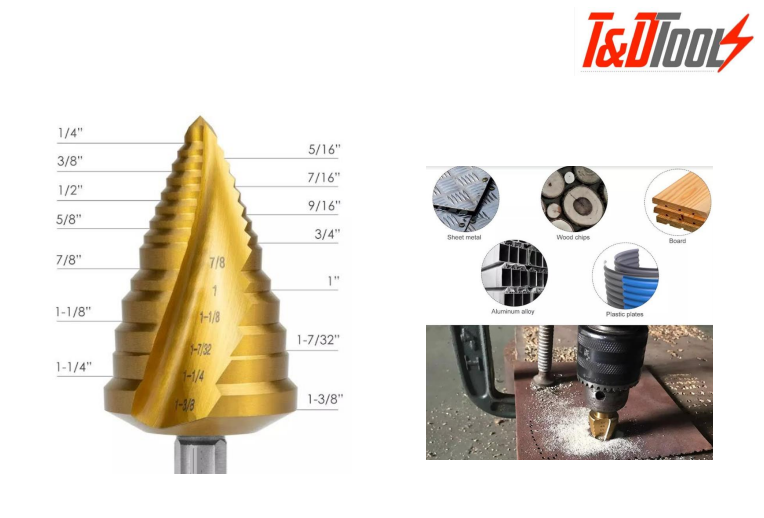 SPIRAL DRILL BIT TITANIUM 7/8 A 1-3/8